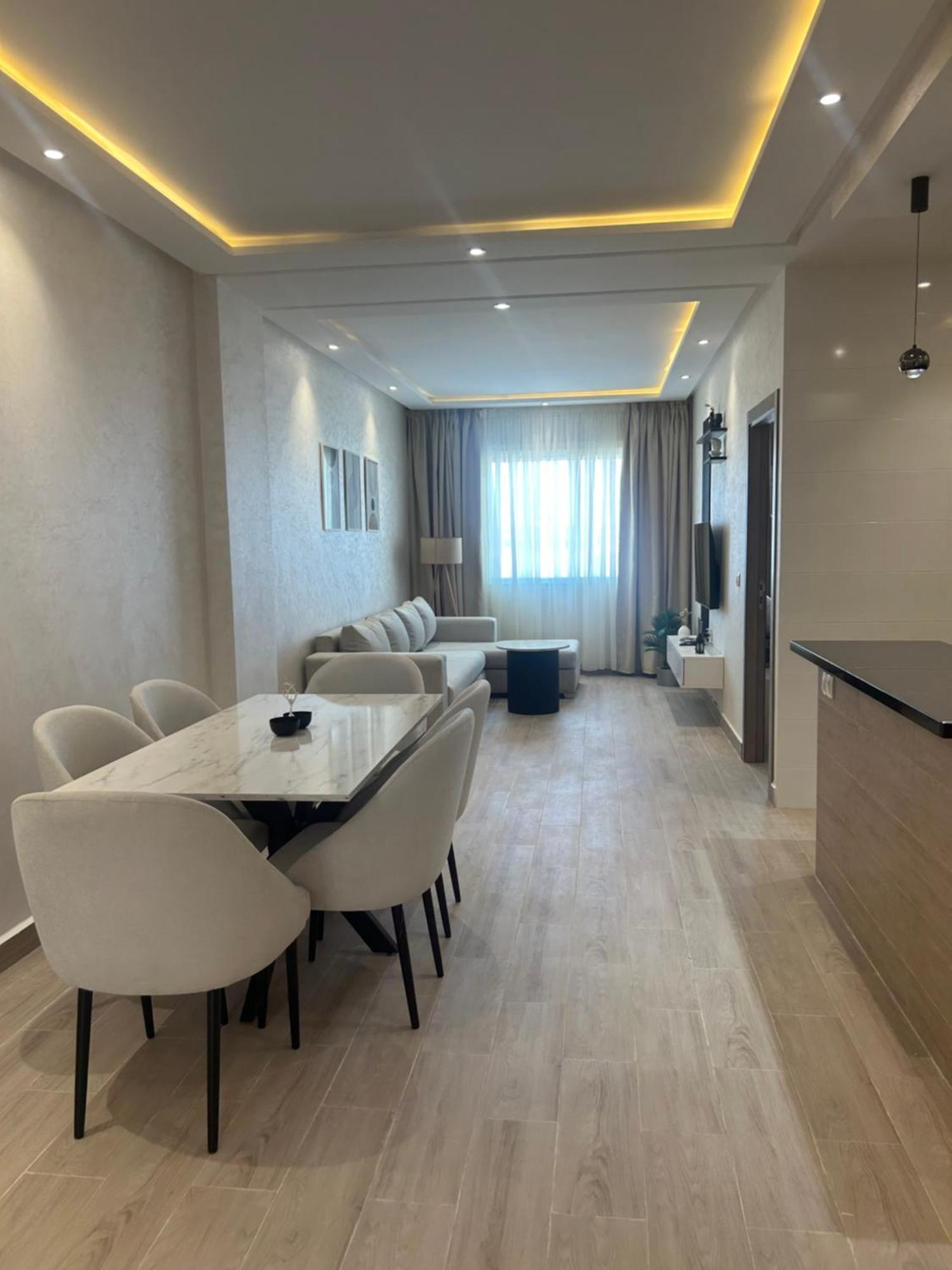 Appartement Haut Standing En Face De La Marina Et A 200M Du Port De Tanger - Appt 2 Extérieur photo